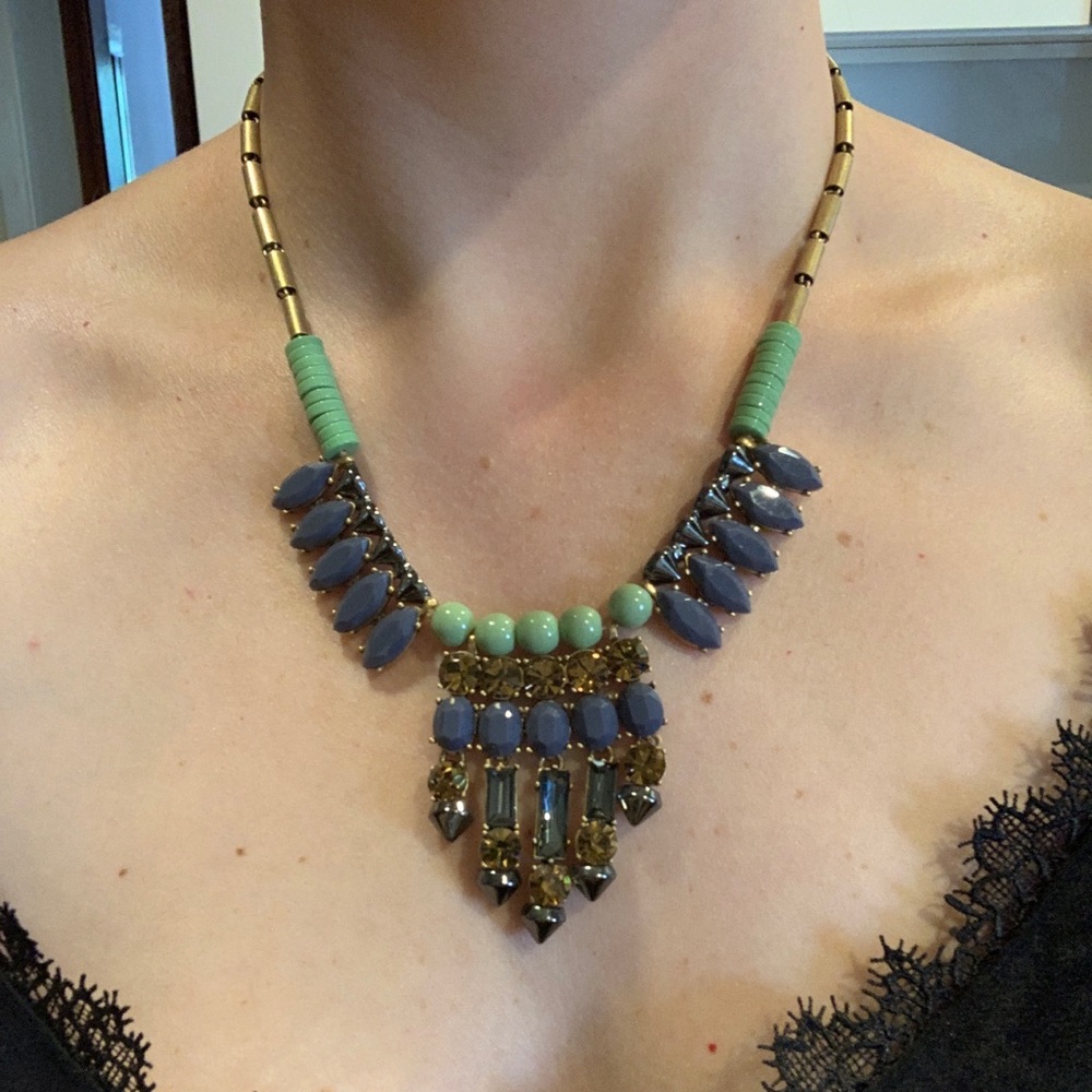 J crew statement necklace